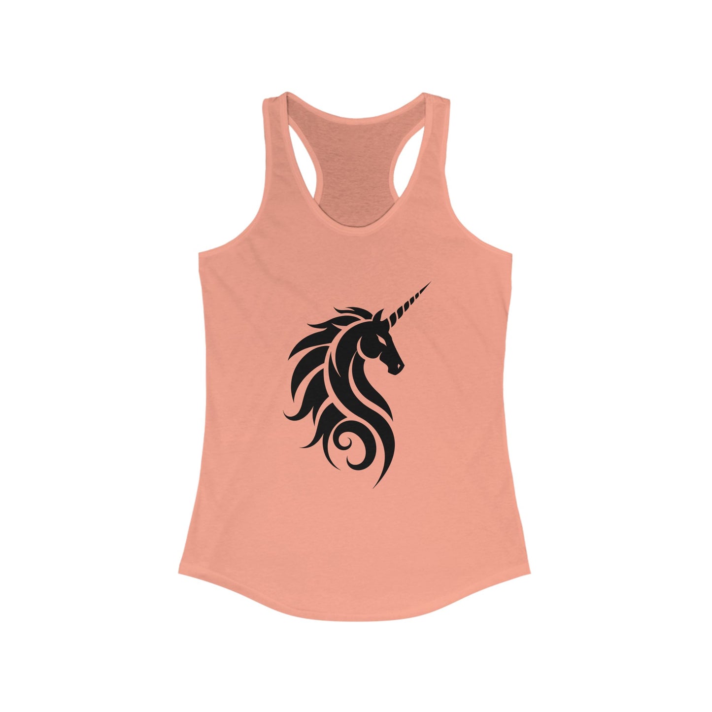 Back Unicorn Women's Ideal Racerback Tank