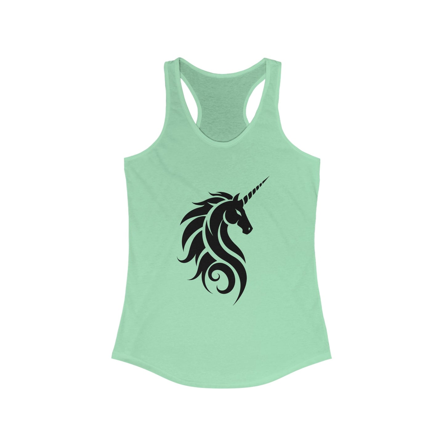 Back Unicorn Women's Ideal Racerback Tank