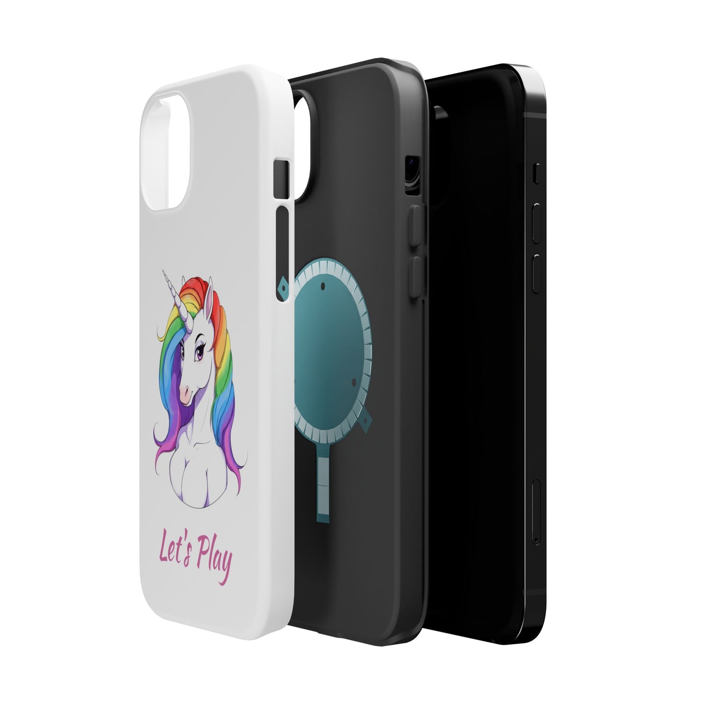 Colorful Unicorn Magnetic Tough Case - Let's Play Design