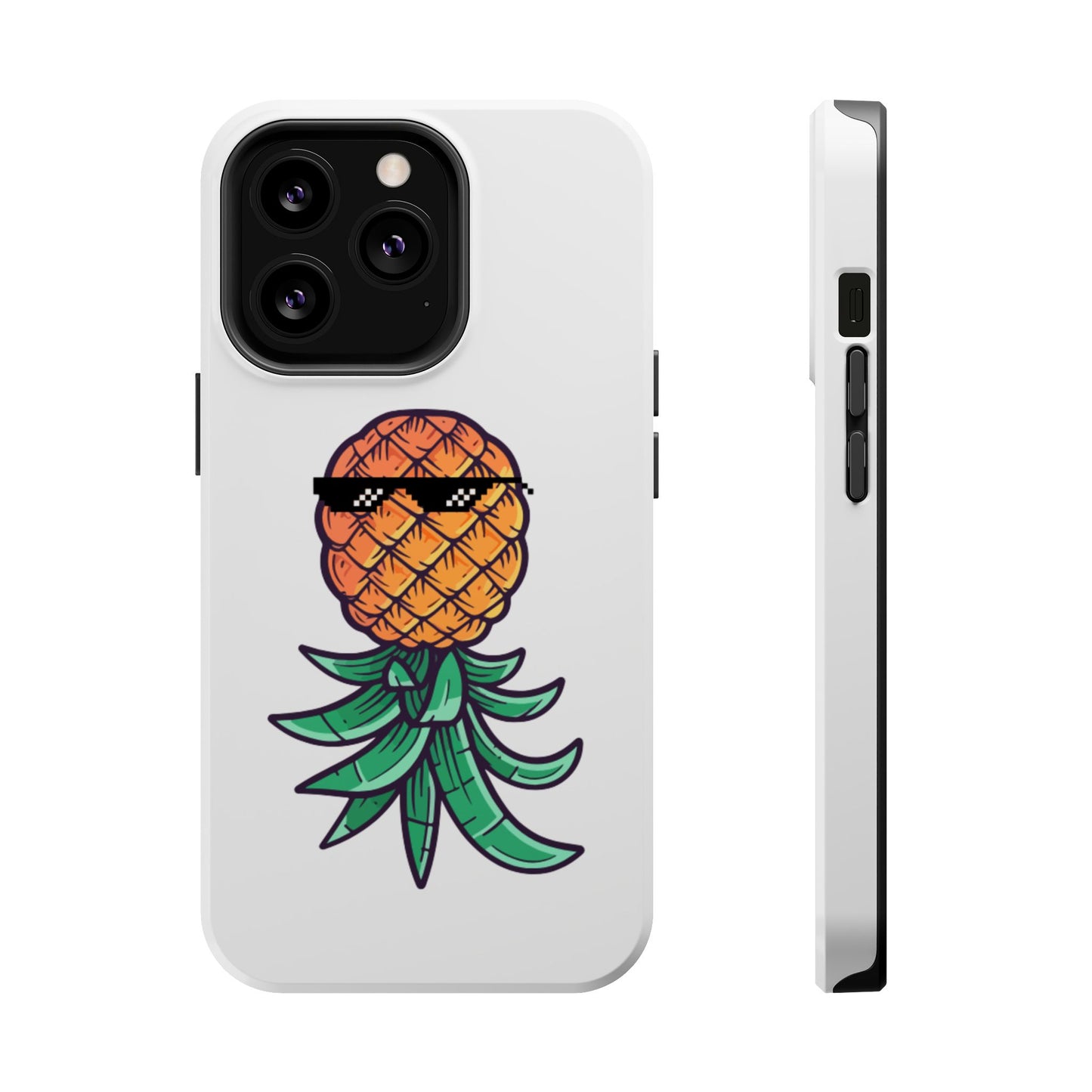 Thug Pineapple Magnetic Tough Case - Stylish Phone Protection for Summer Vibes