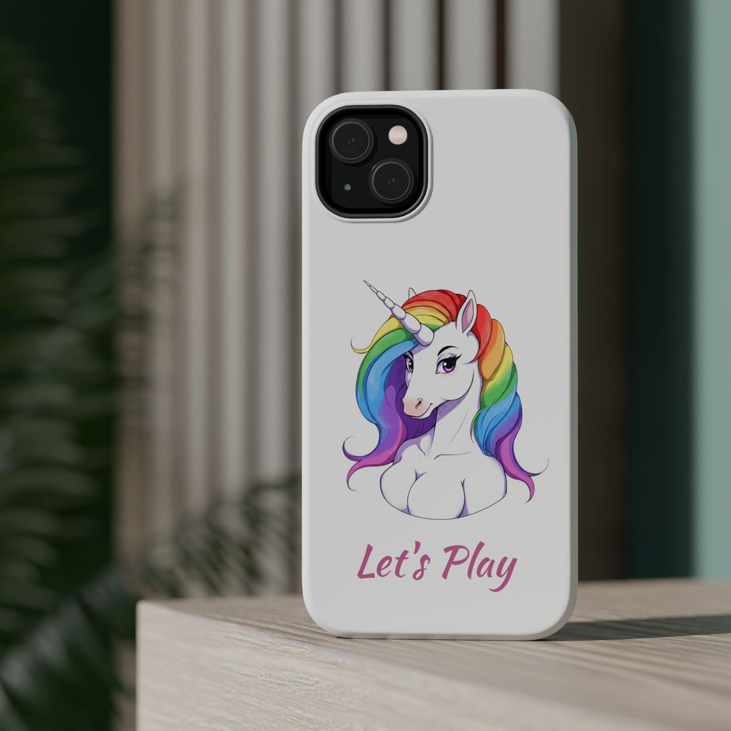 Colorful Unicorn Magnetic Tough Case - Let's Play Design