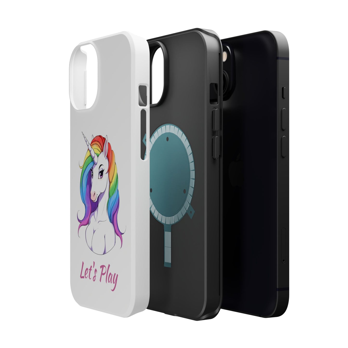 Colorful Unicorn Magnetic Tough Case - Let's Play Design