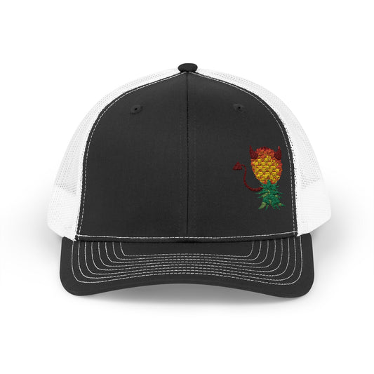 Devil Snapback Trucker Cap (Embroidery)