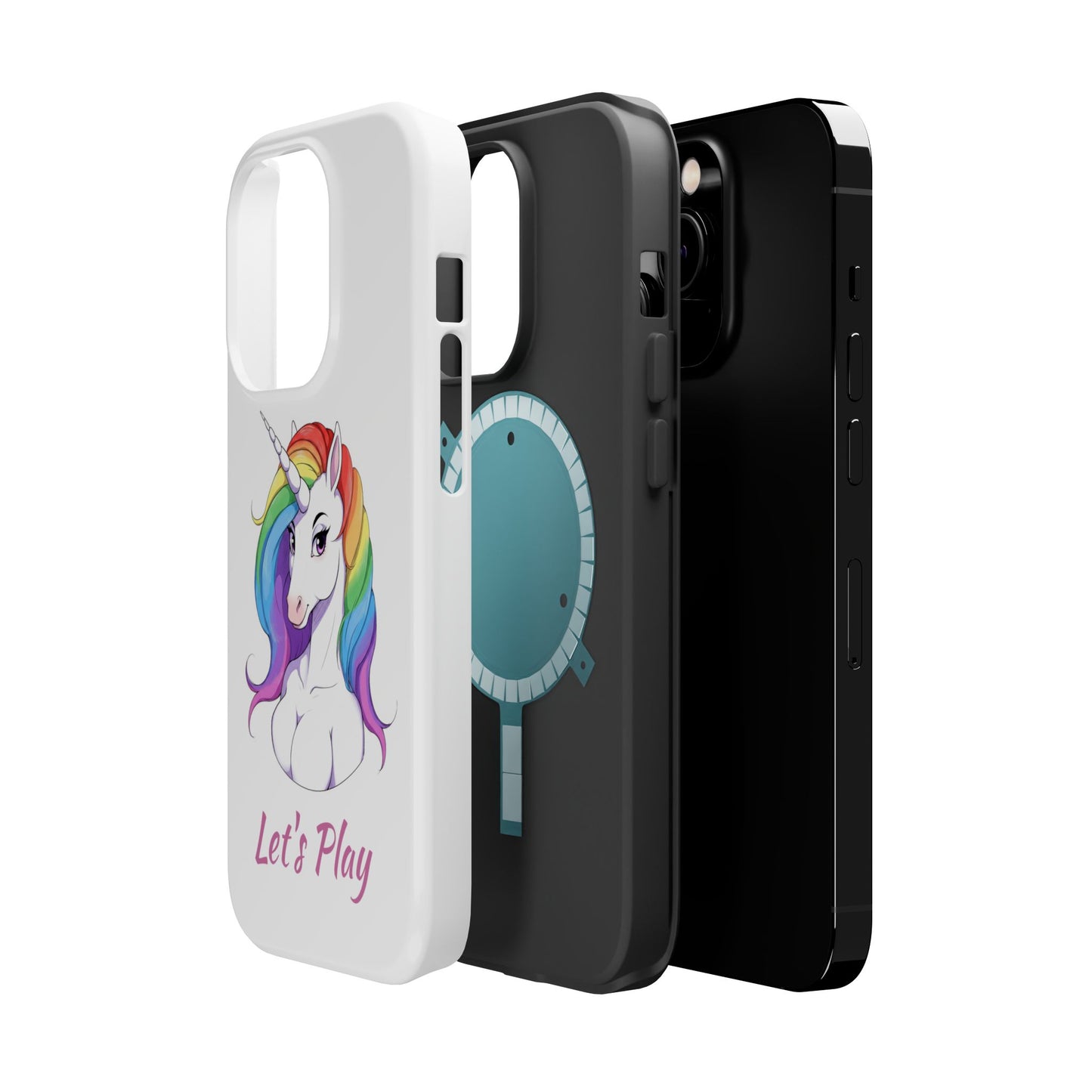 Colorful Unicorn Magnetic Tough Case - Let's Play Design