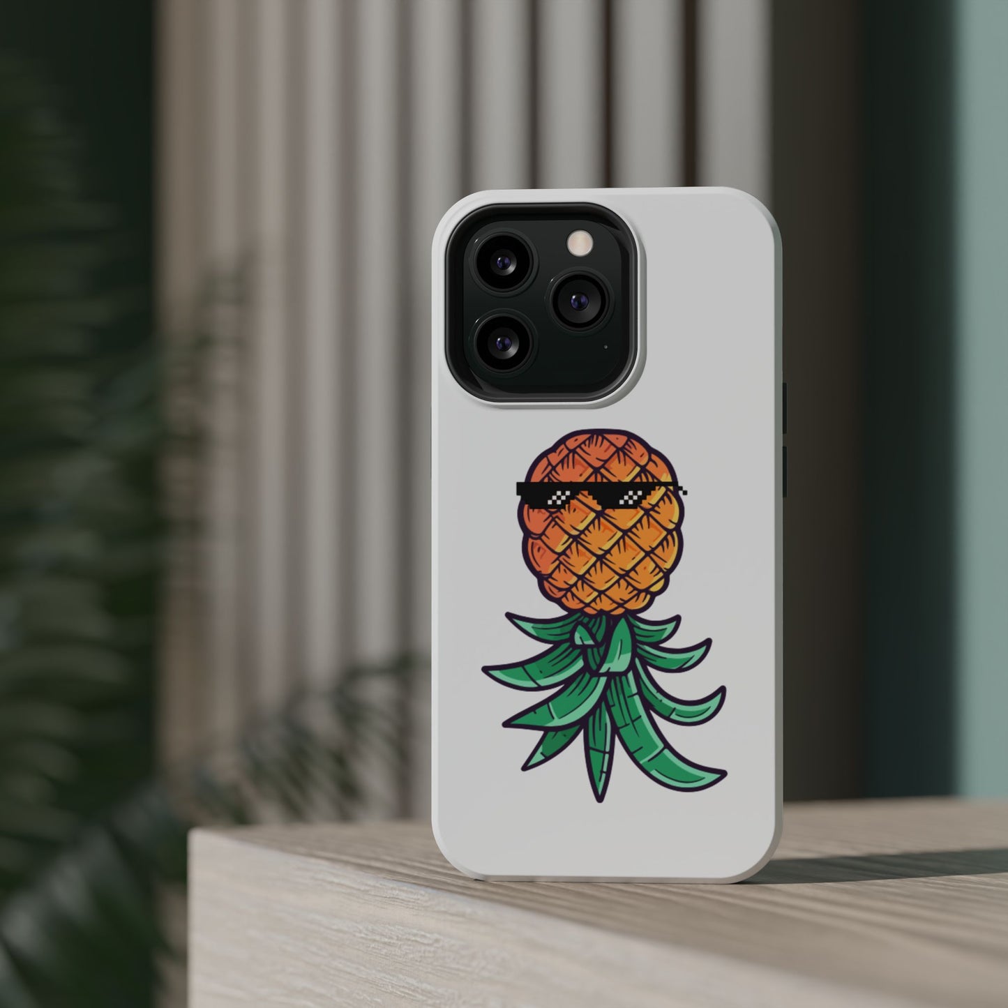 Thug Pineapple Magnetic Tough Case - Stylish Phone Protection for Summer Vibes
