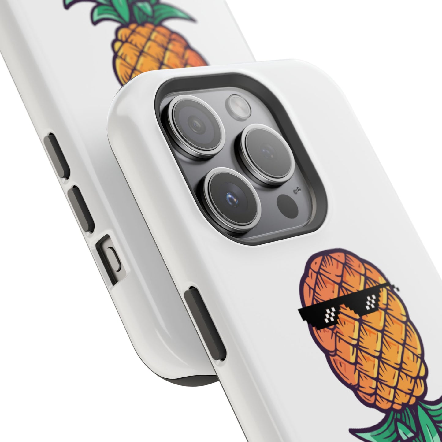Thug Pineapple Magnetic Tough Case - Stylish Phone Protection for Summer Vibes