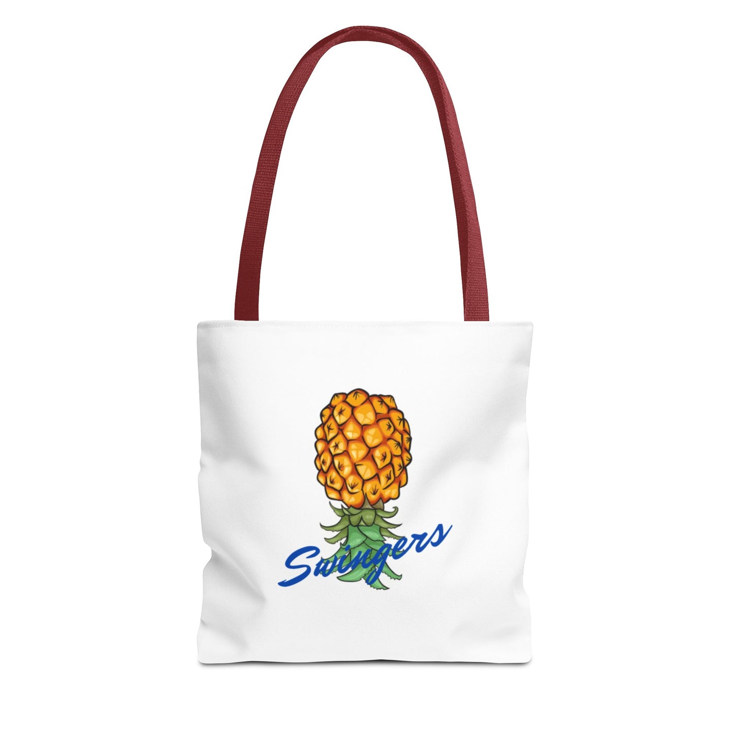 Swingers Pineapple Tote Bag - Fun Beach & Grocery Shopping Bag
