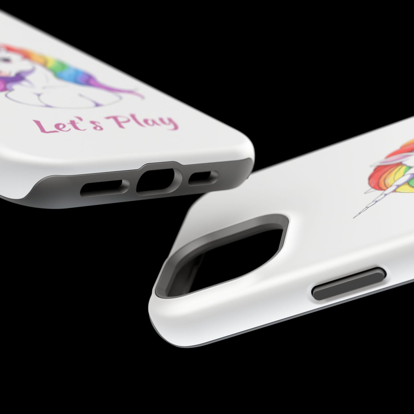 Colorful Unicorn Magnetic Tough Case - Let's Play Design
