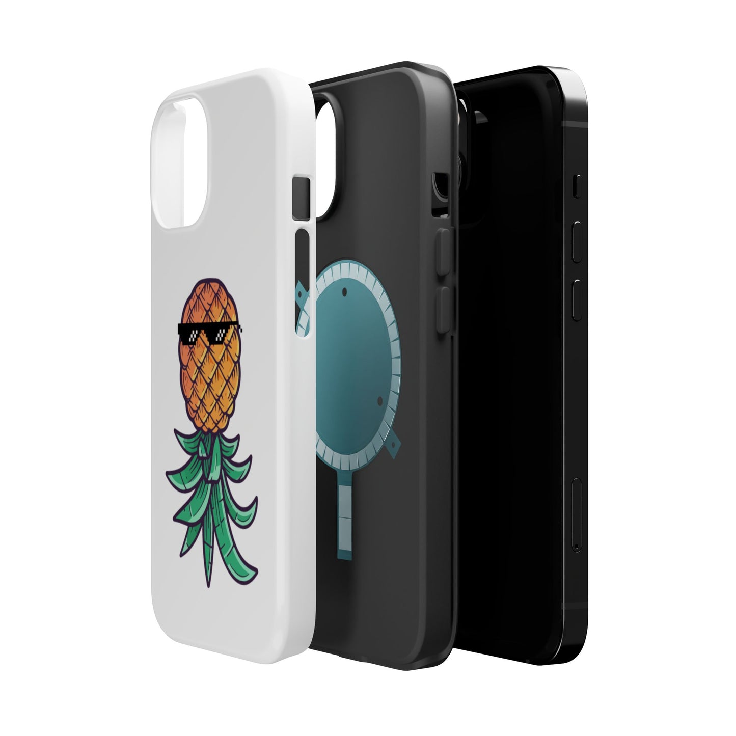Thug Pineapple Magnetic Tough Case - Stylish Phone Protection for Summer Vibes